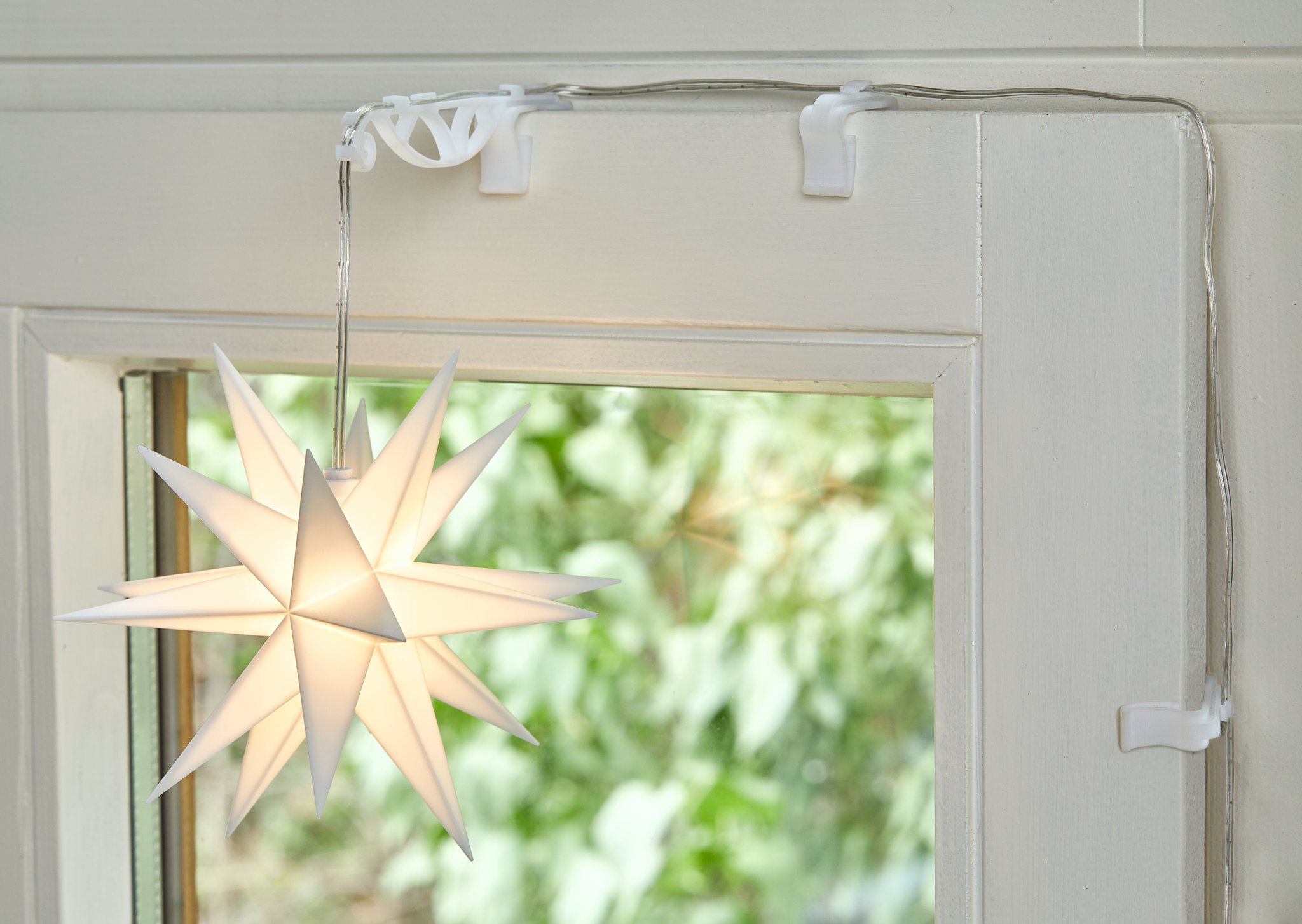 Fensterhalter für Leuchtsterne