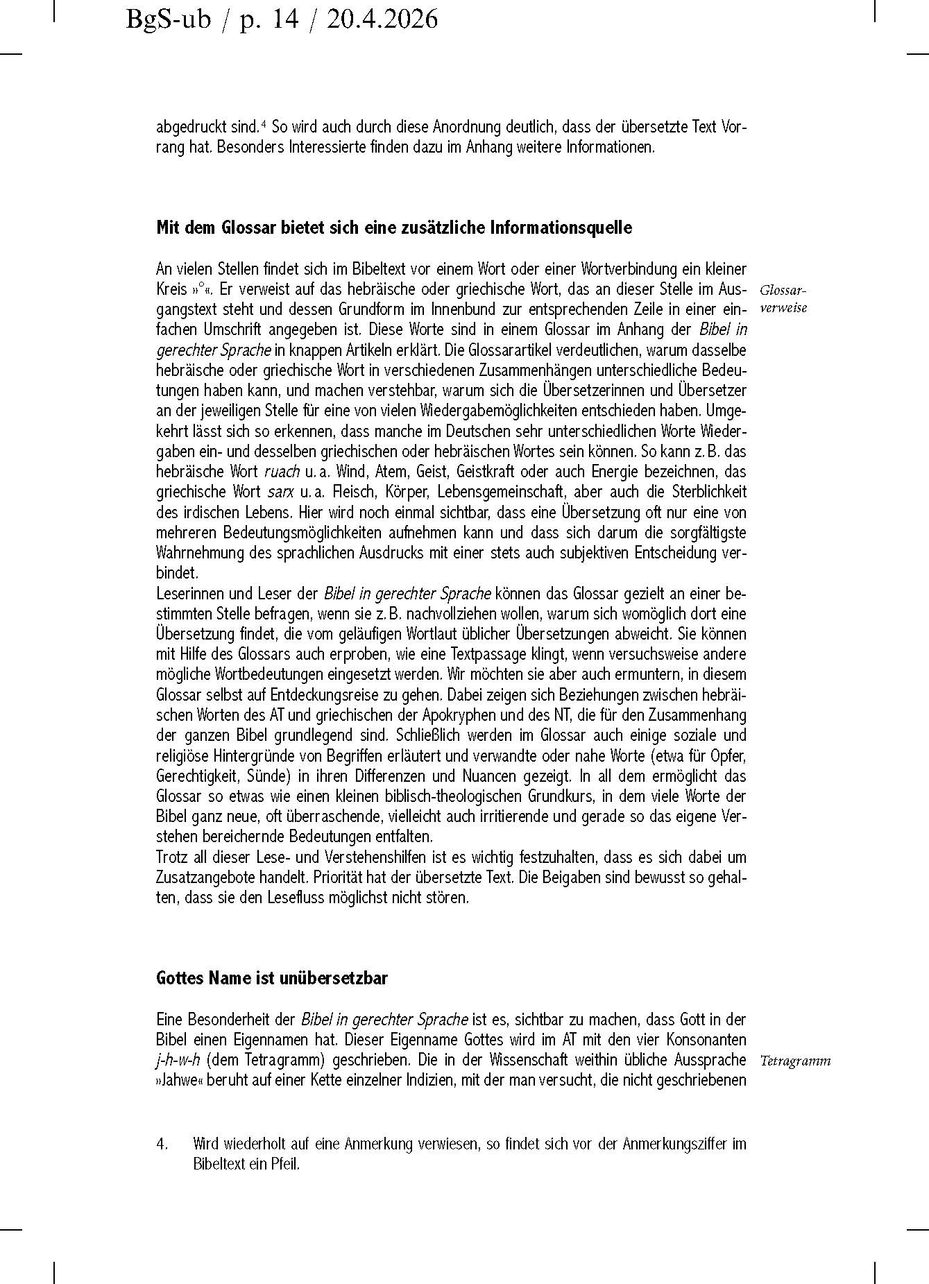 Bibel in gerechter Sprache