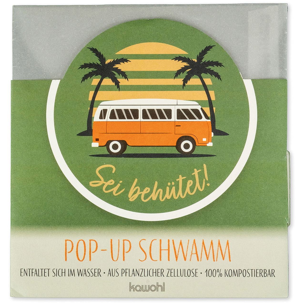 Pop-up Schwamm - Sei behütet