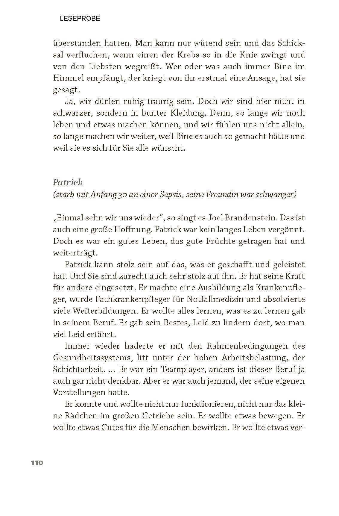 Individuell.Liebevoll.Wertschätzend