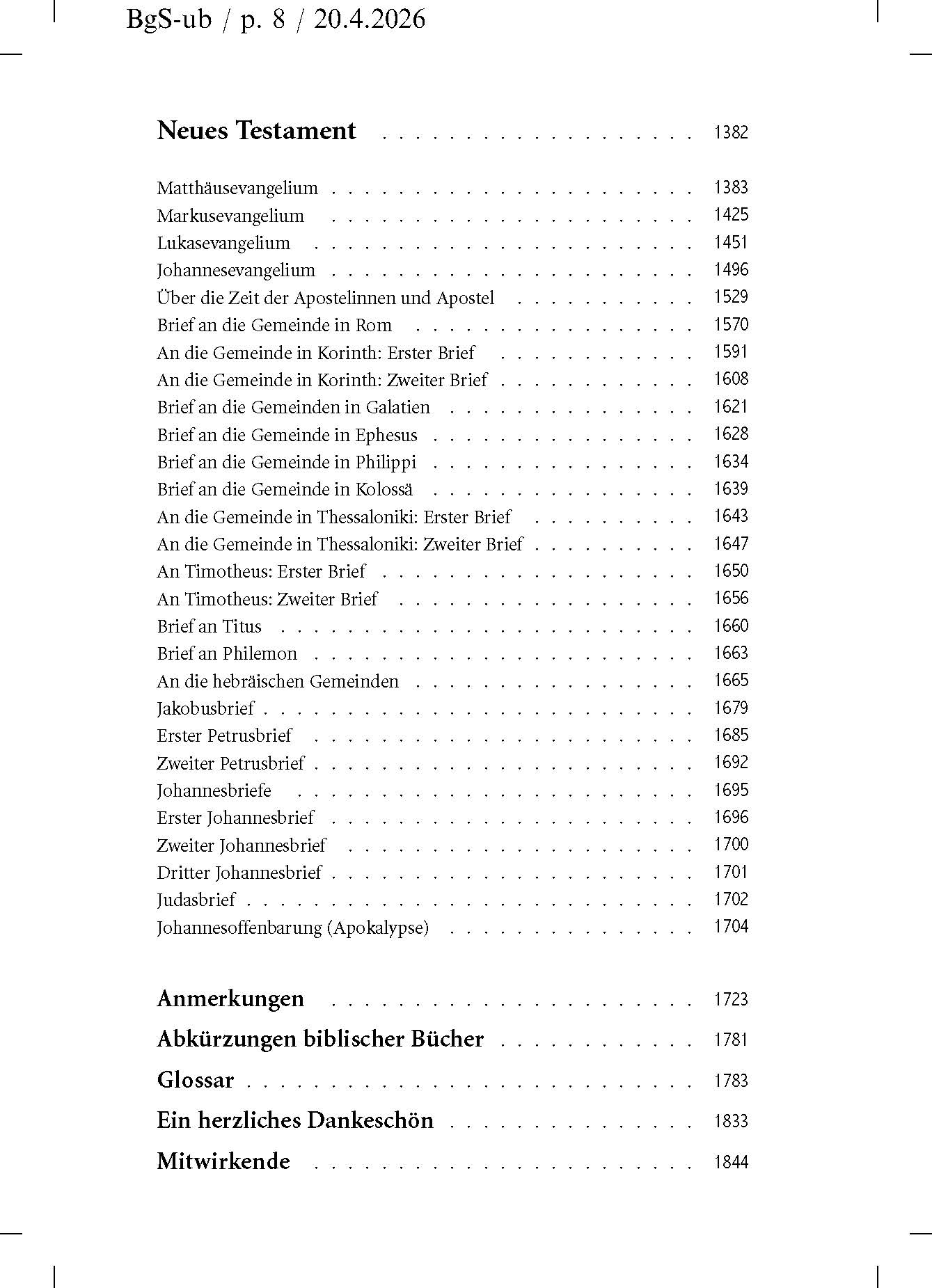 Bibel in gerechter Sprache