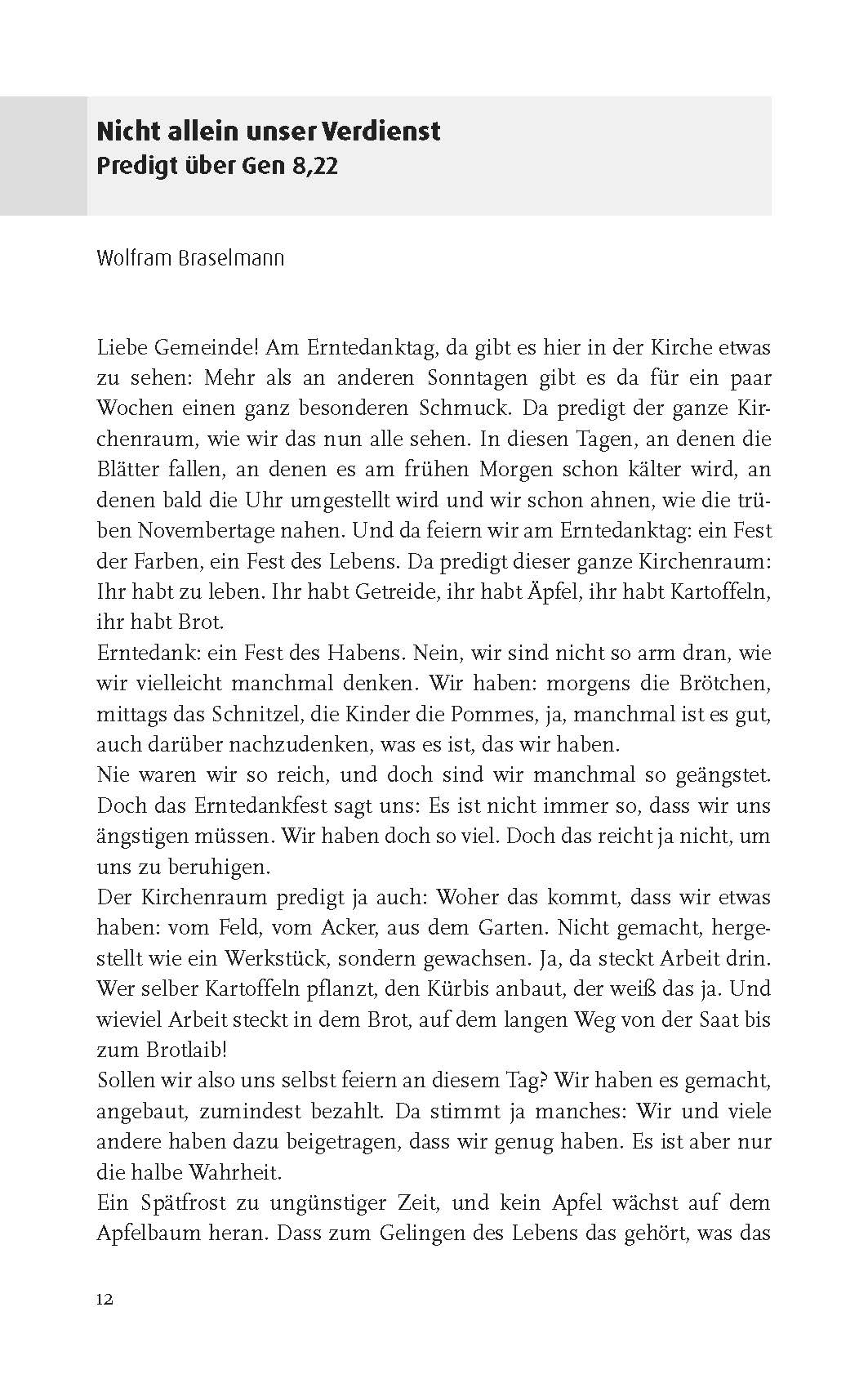GDP Serie B Erntedankfest / Reformationsfest