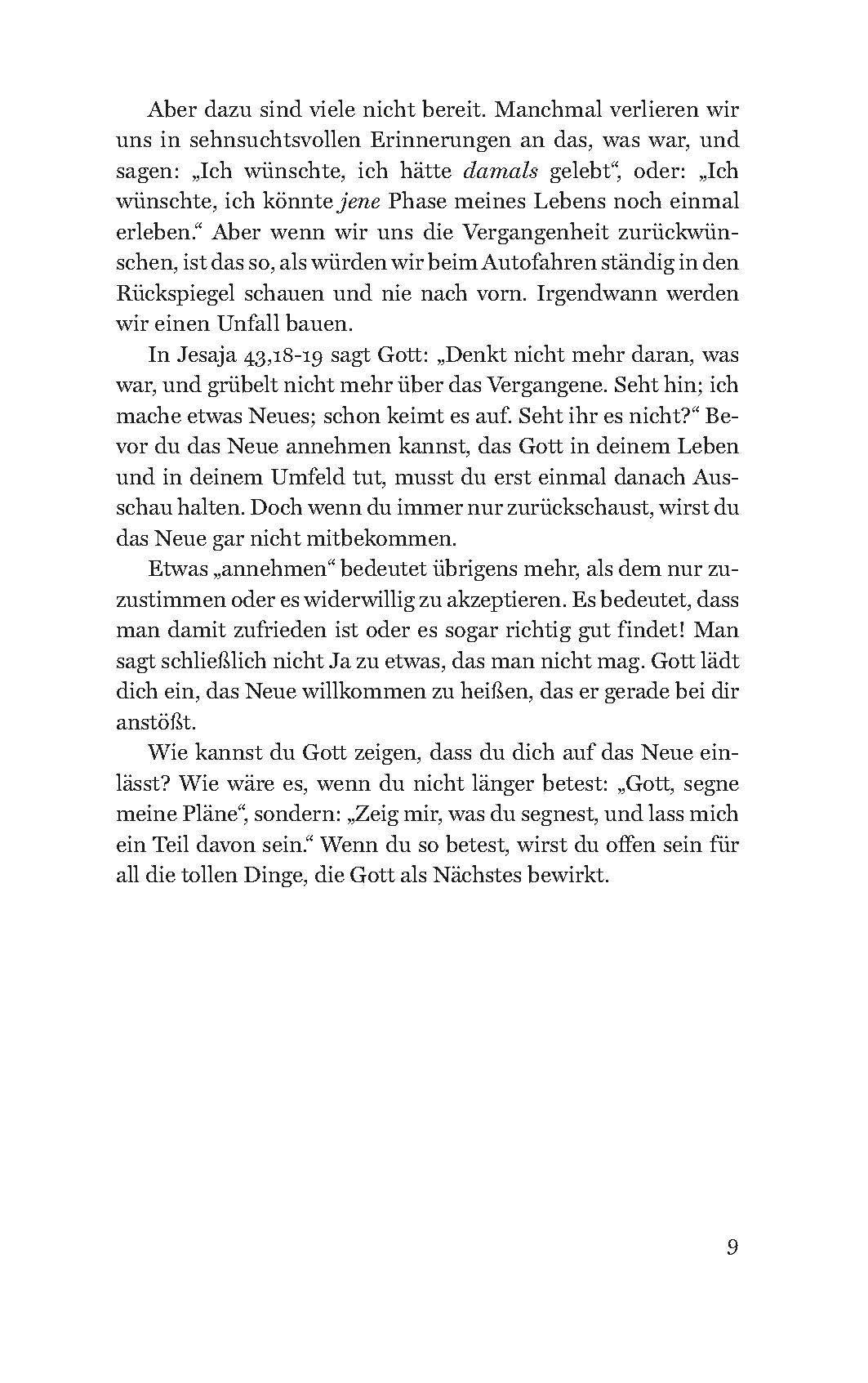 In deinen Händen liegt mein Tag