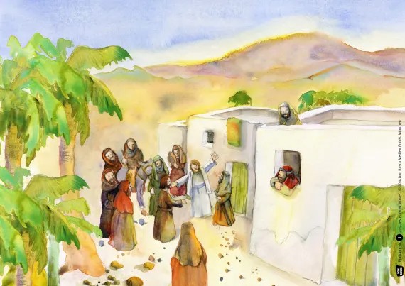 Kamishibai - Jesus in der Wüste