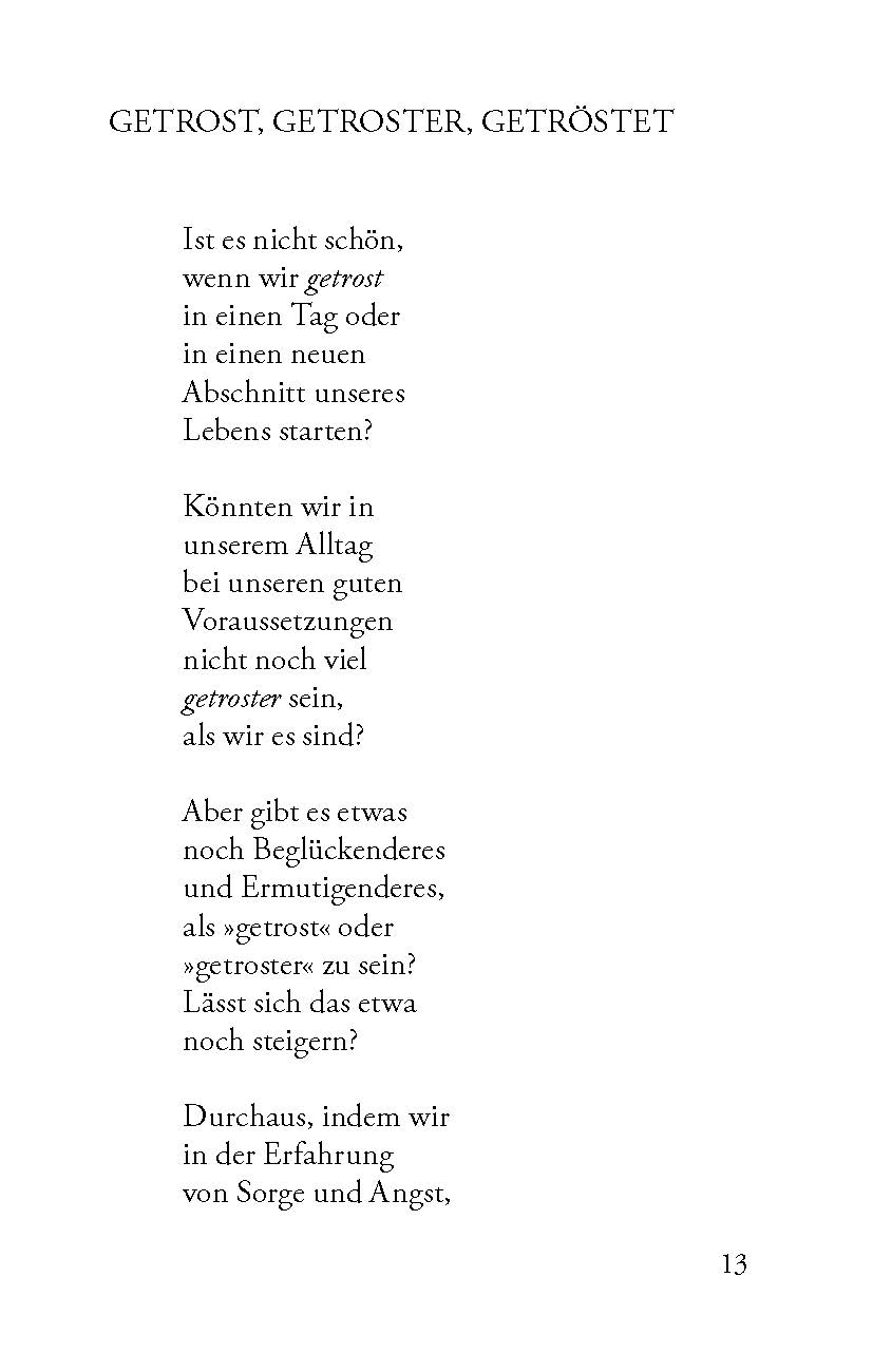 Du zählst meine Tränen
