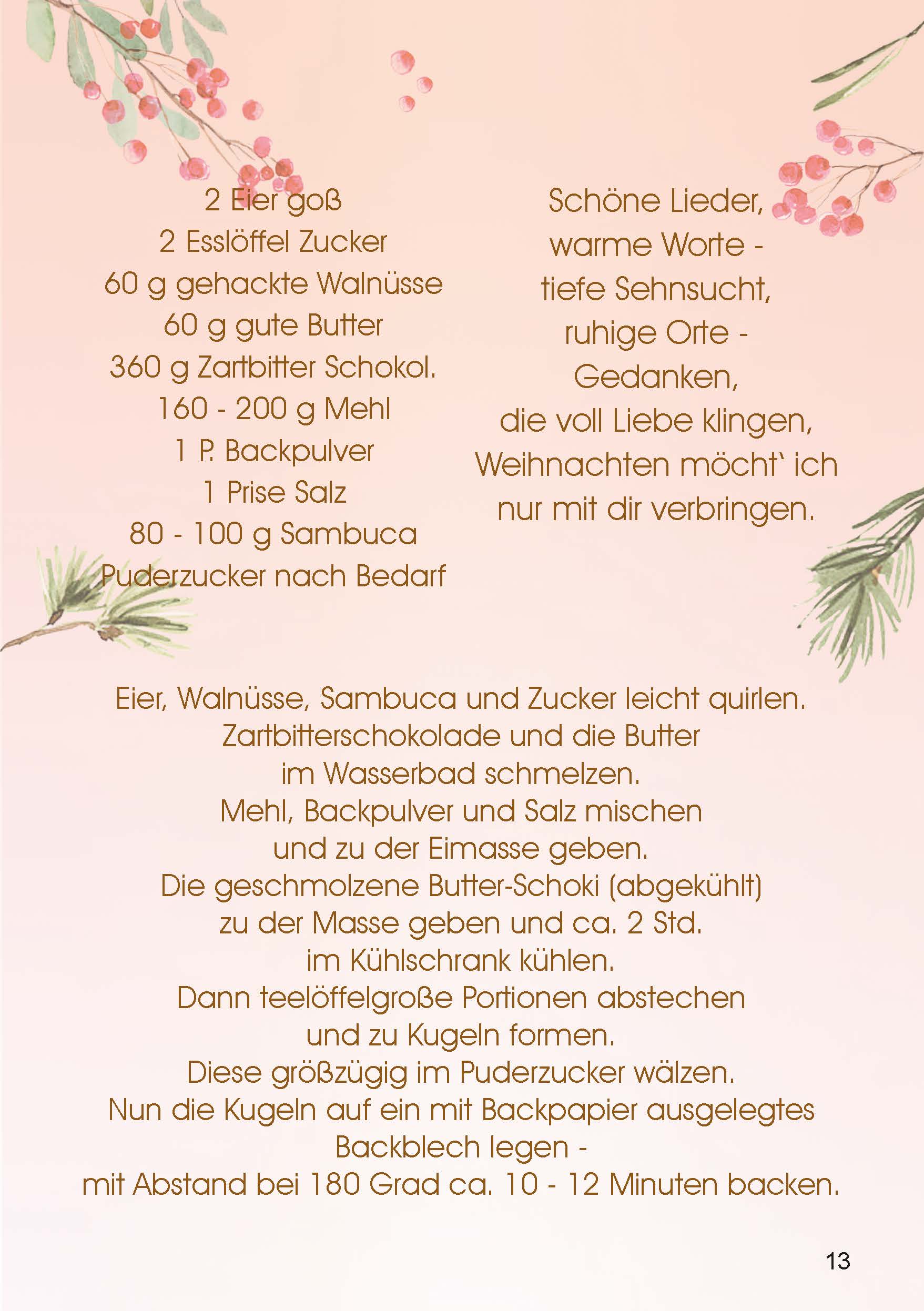 Besinnliches Backen zu Weihnachten