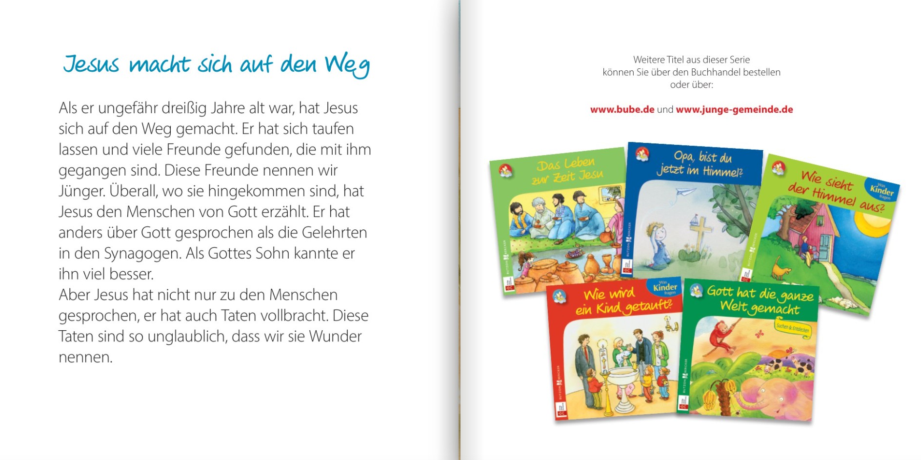 Jesus hilft und heilt