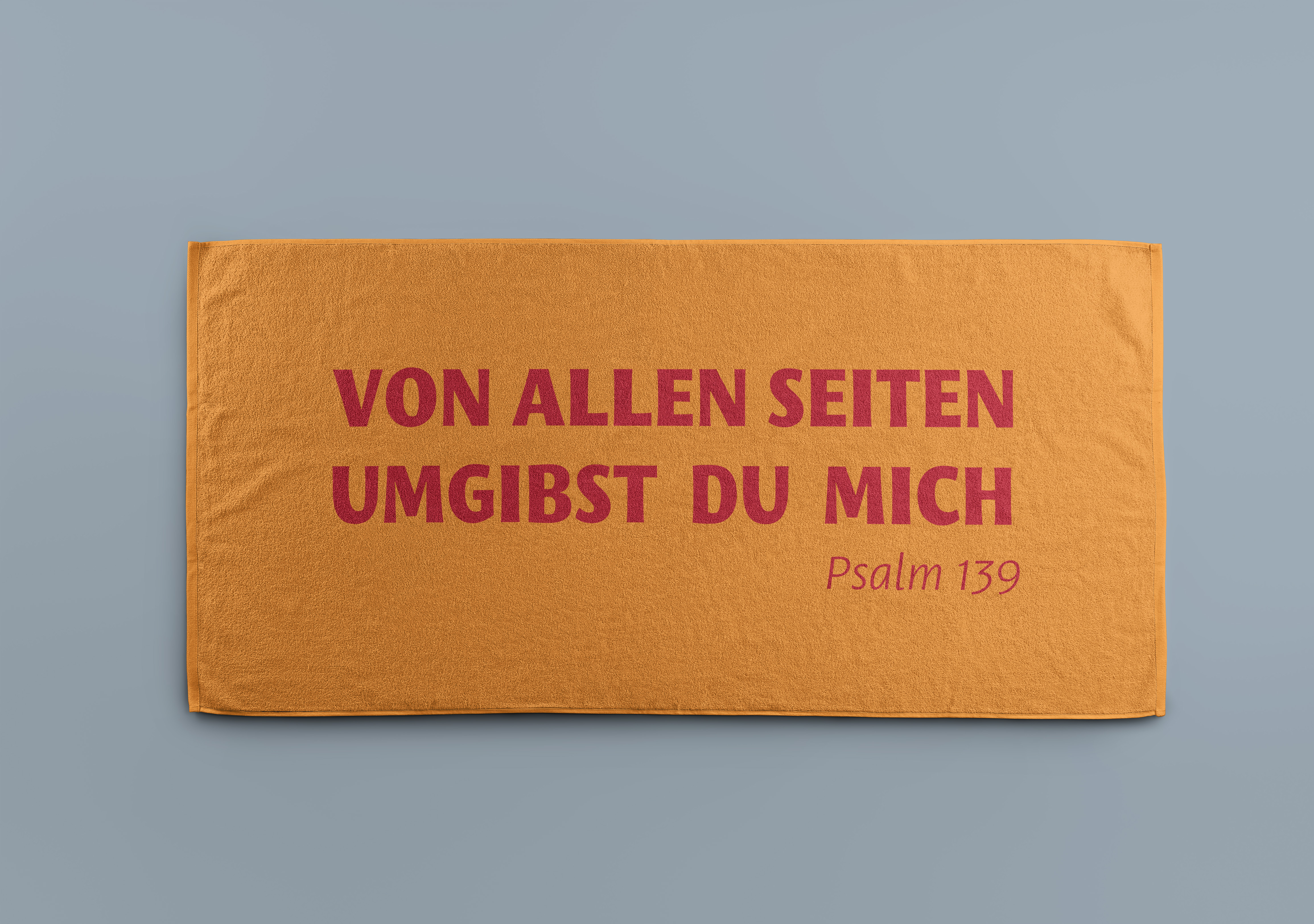 Duschtuch rot