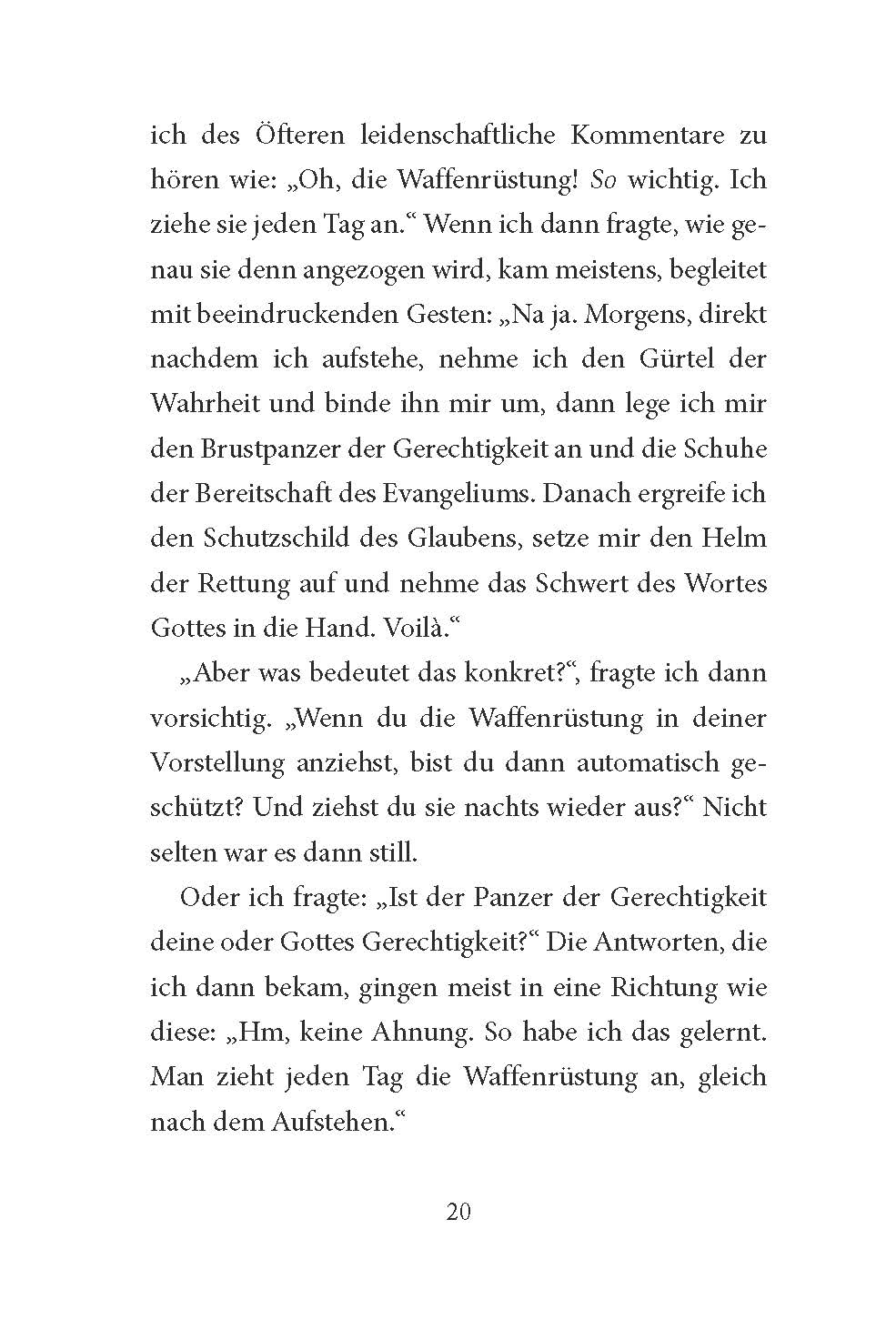 Denn du schützt mich