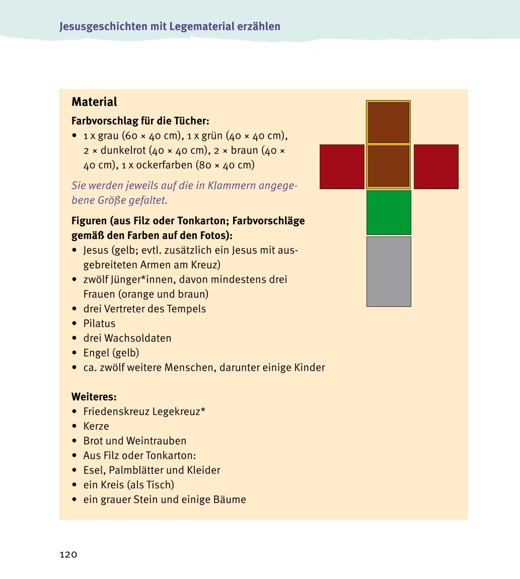 Jesusgeschichten mit Legematerial erzählen