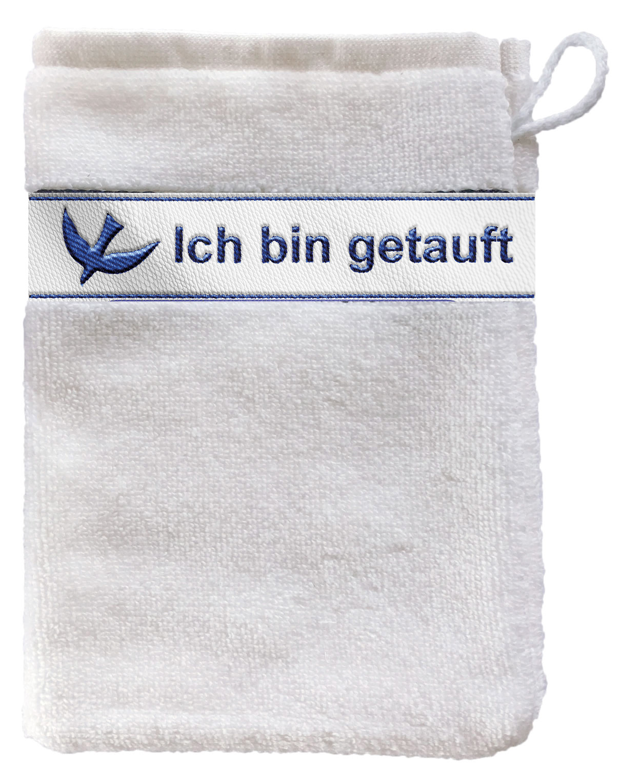 Waschhandschuh - Ich bin getauft