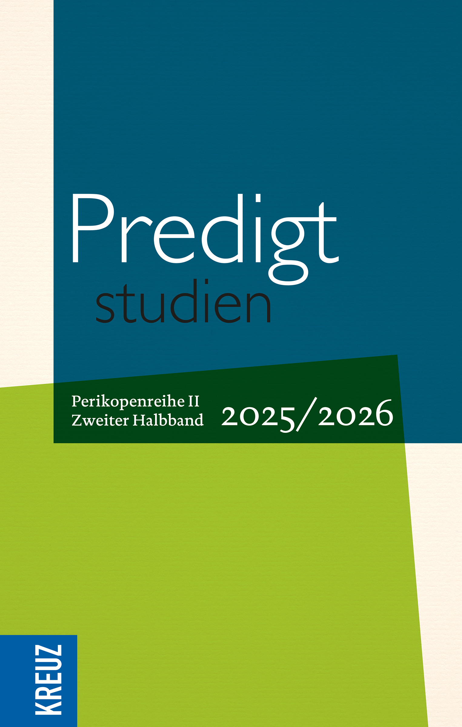 Predigtstudien 2025/2026  Band 2
