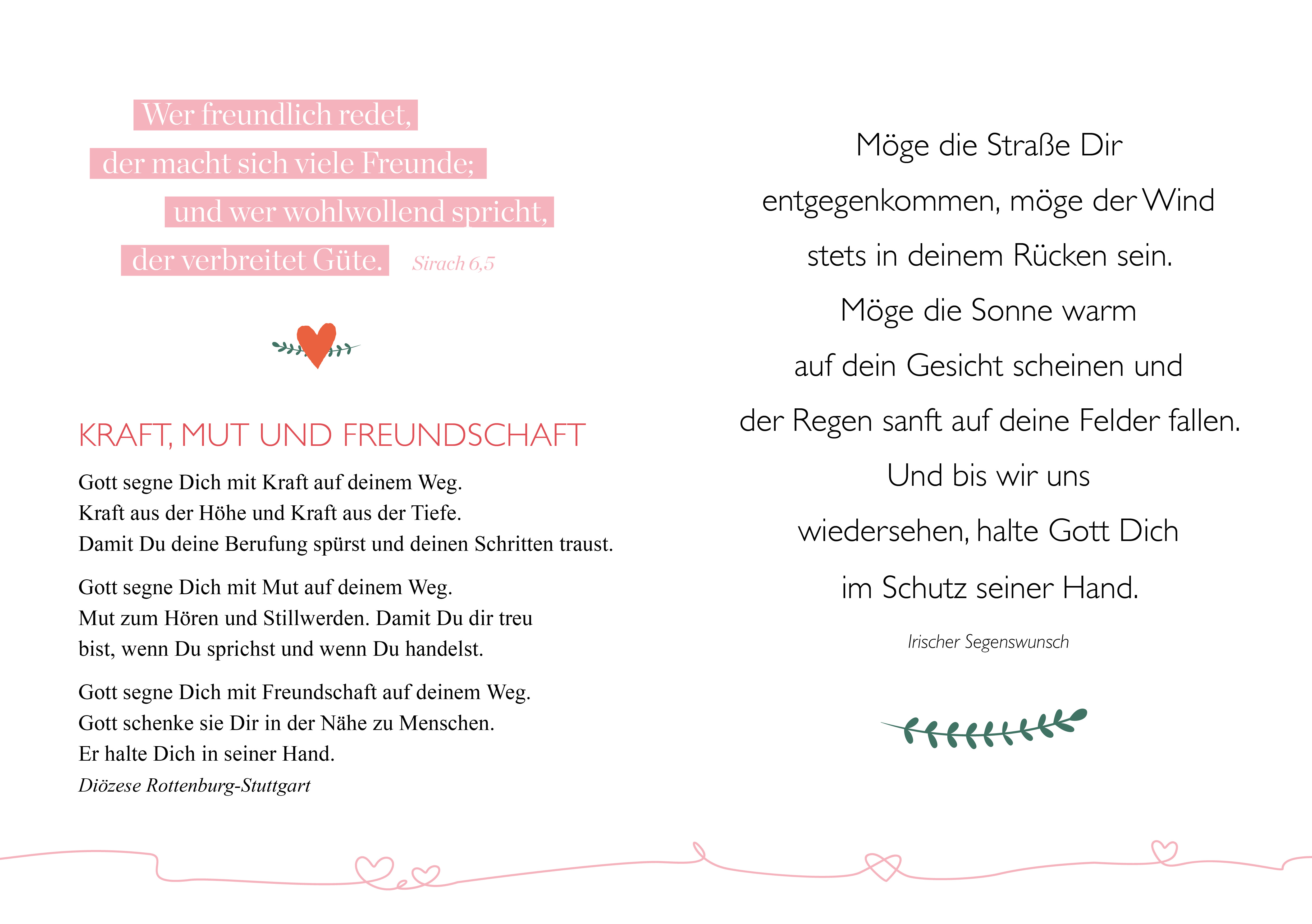 Segen für Euch