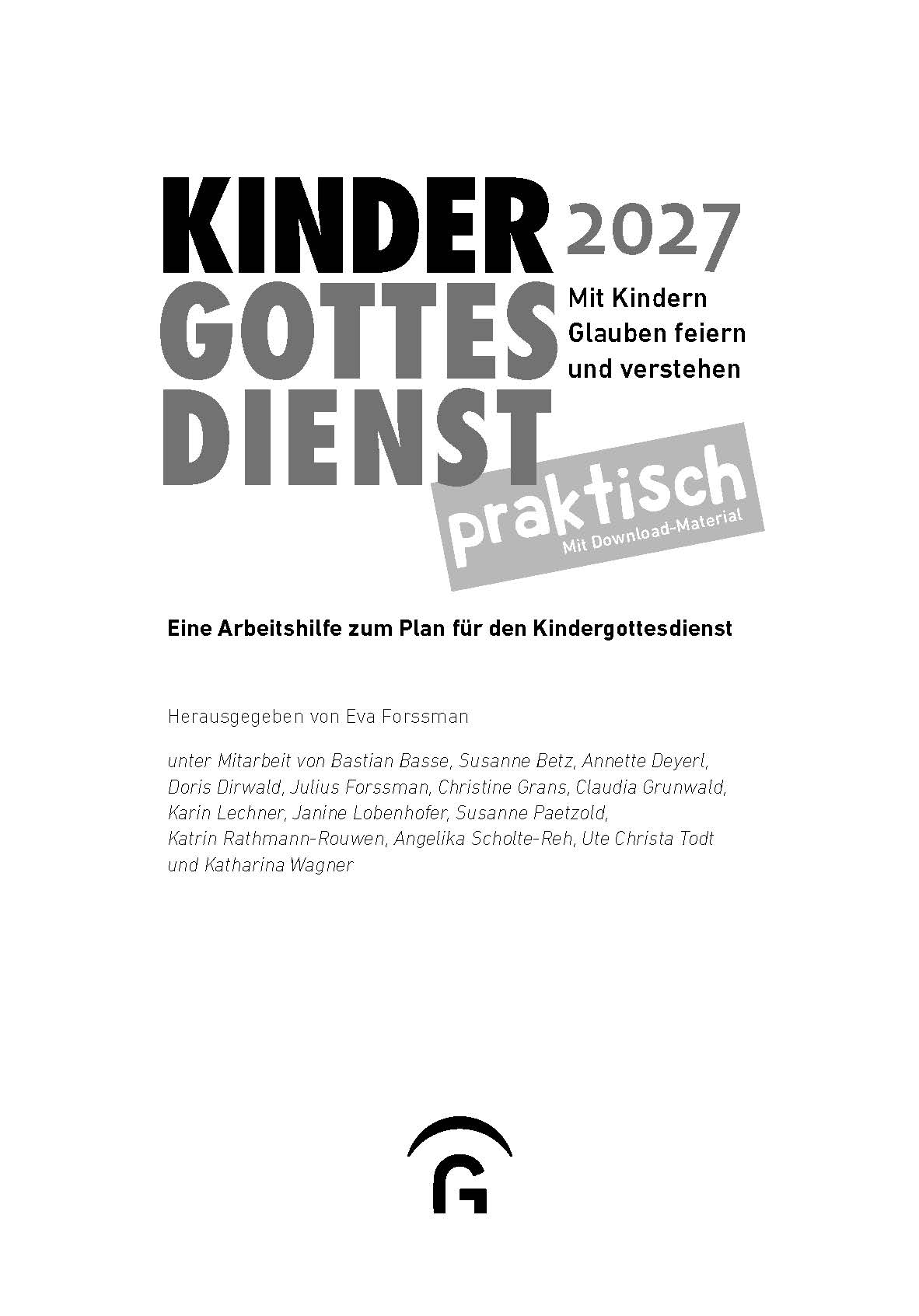 Kindergottesdienst praktisch 2027