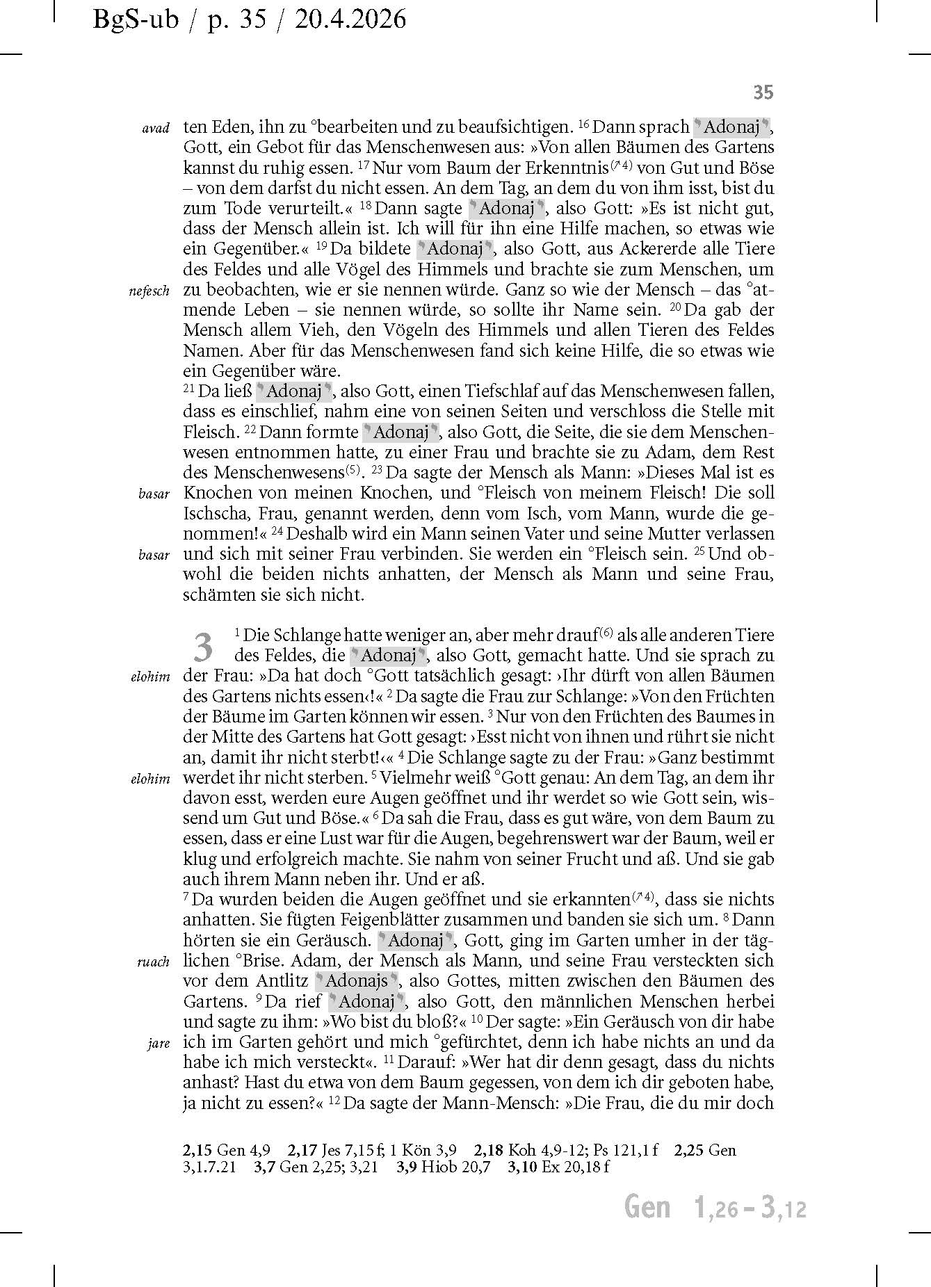 Bibel in gerechter Sprache