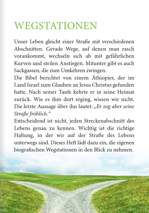 Auf der Straße des Lebens