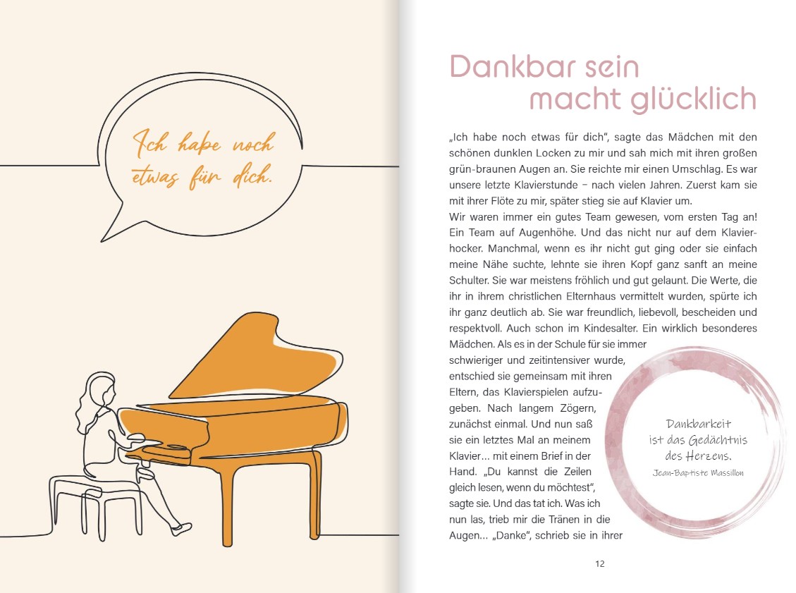 Dankbarkeit ist der Schlüssel zum Glück