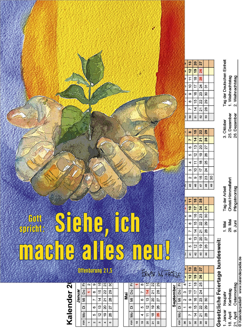 JL 2026 - Friese Taschenkalender