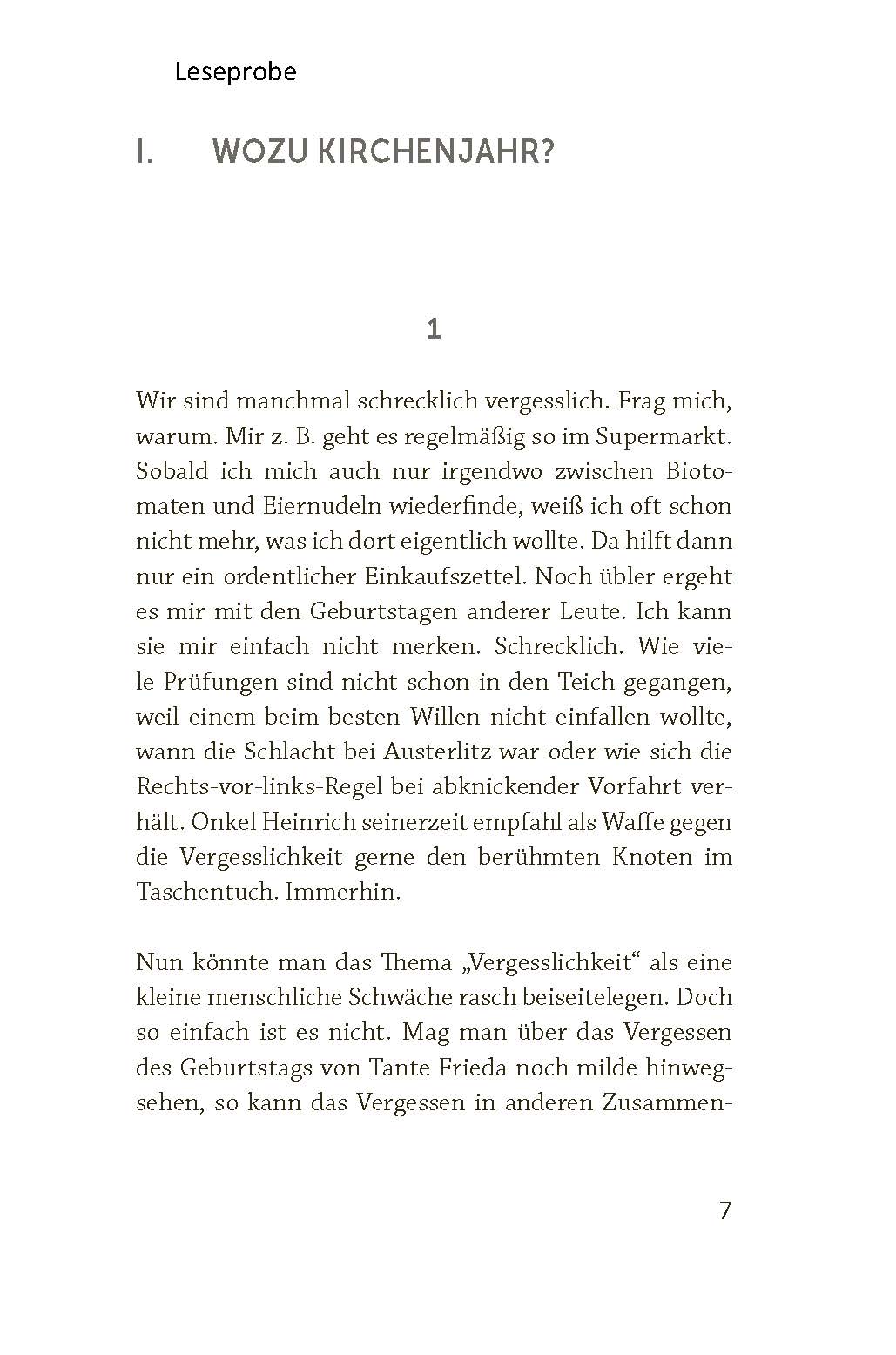 Das Kirchenjahr