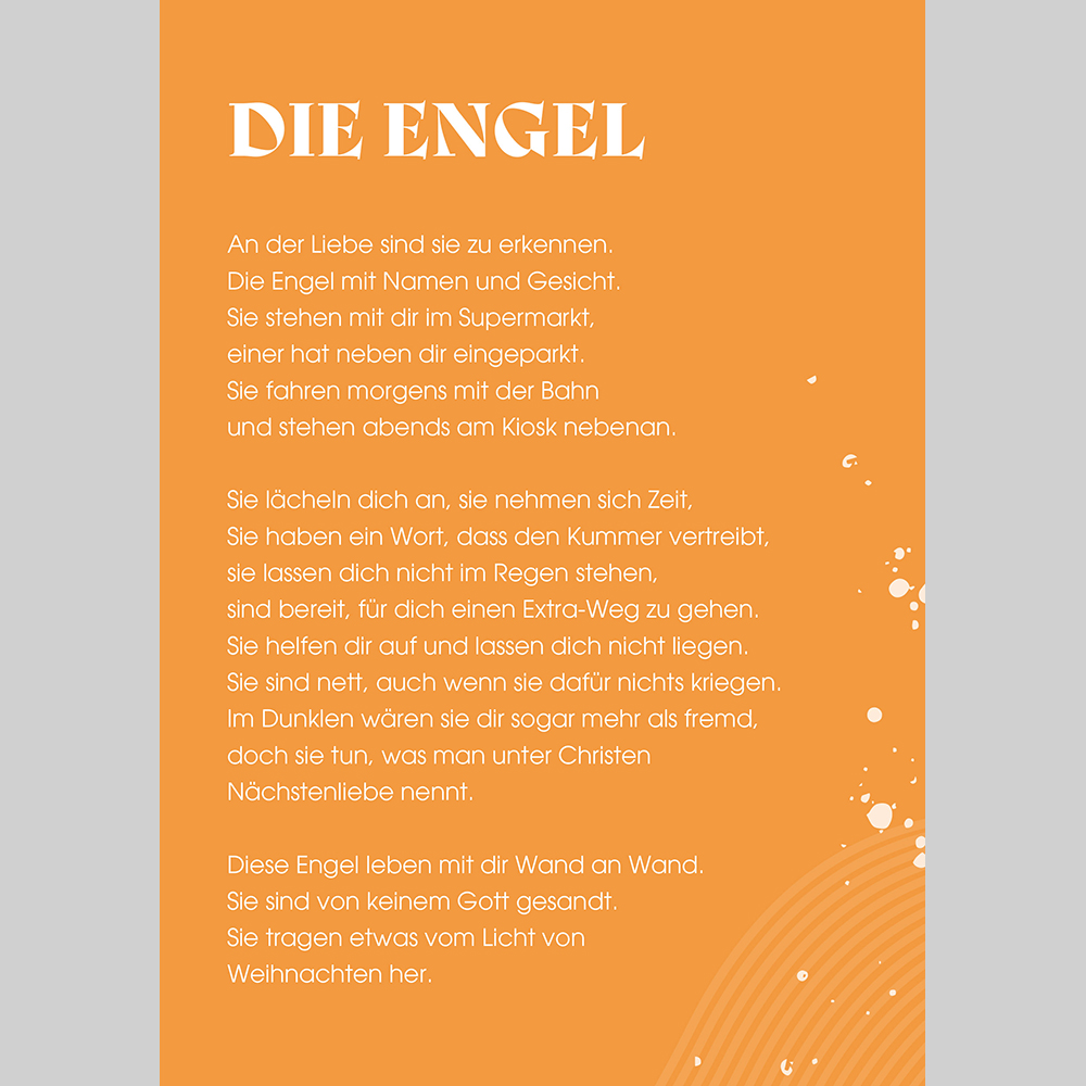 Gedanken von Weihnachten her