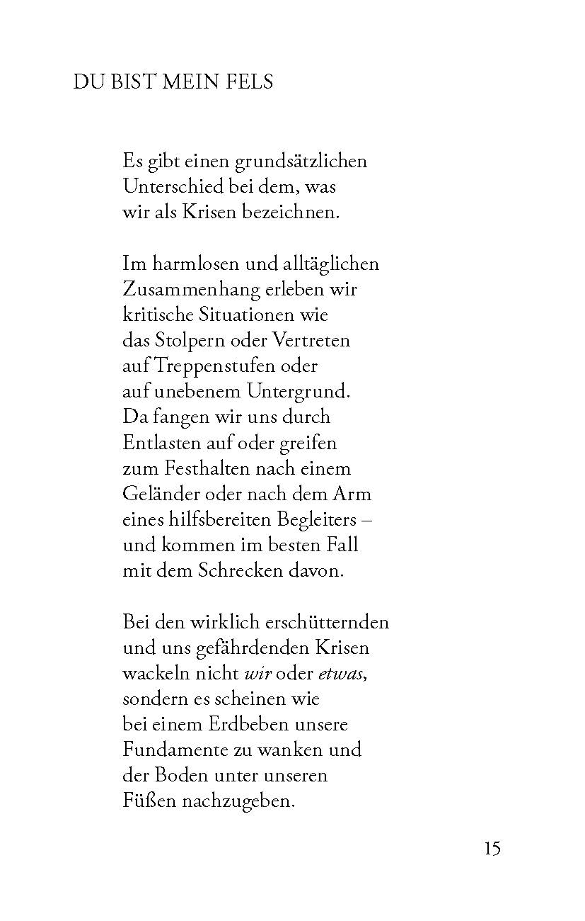 Du zählst meine Tränen