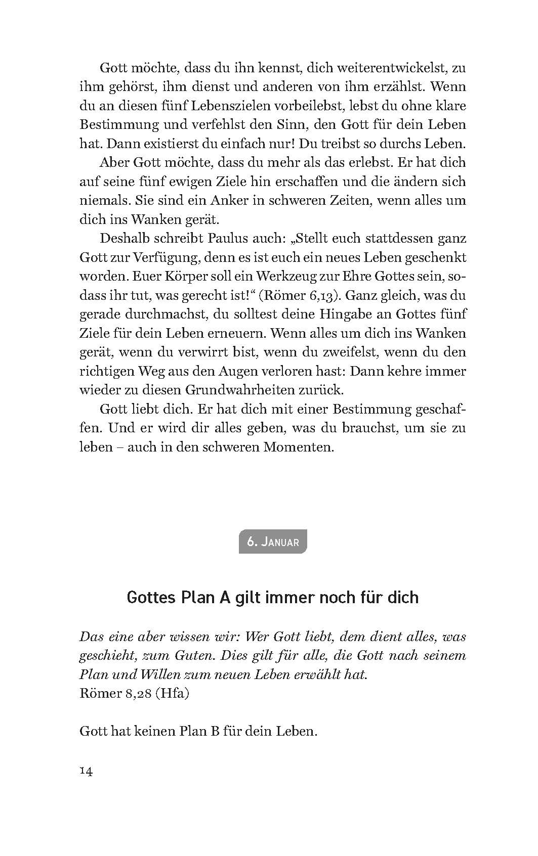 In deinen Händen liegt mein Tag