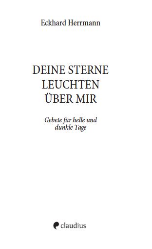 Deine Sterne leuchten über mir