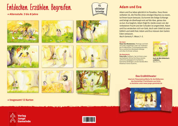 Kamishibai Bildkarten - Adam und Eva