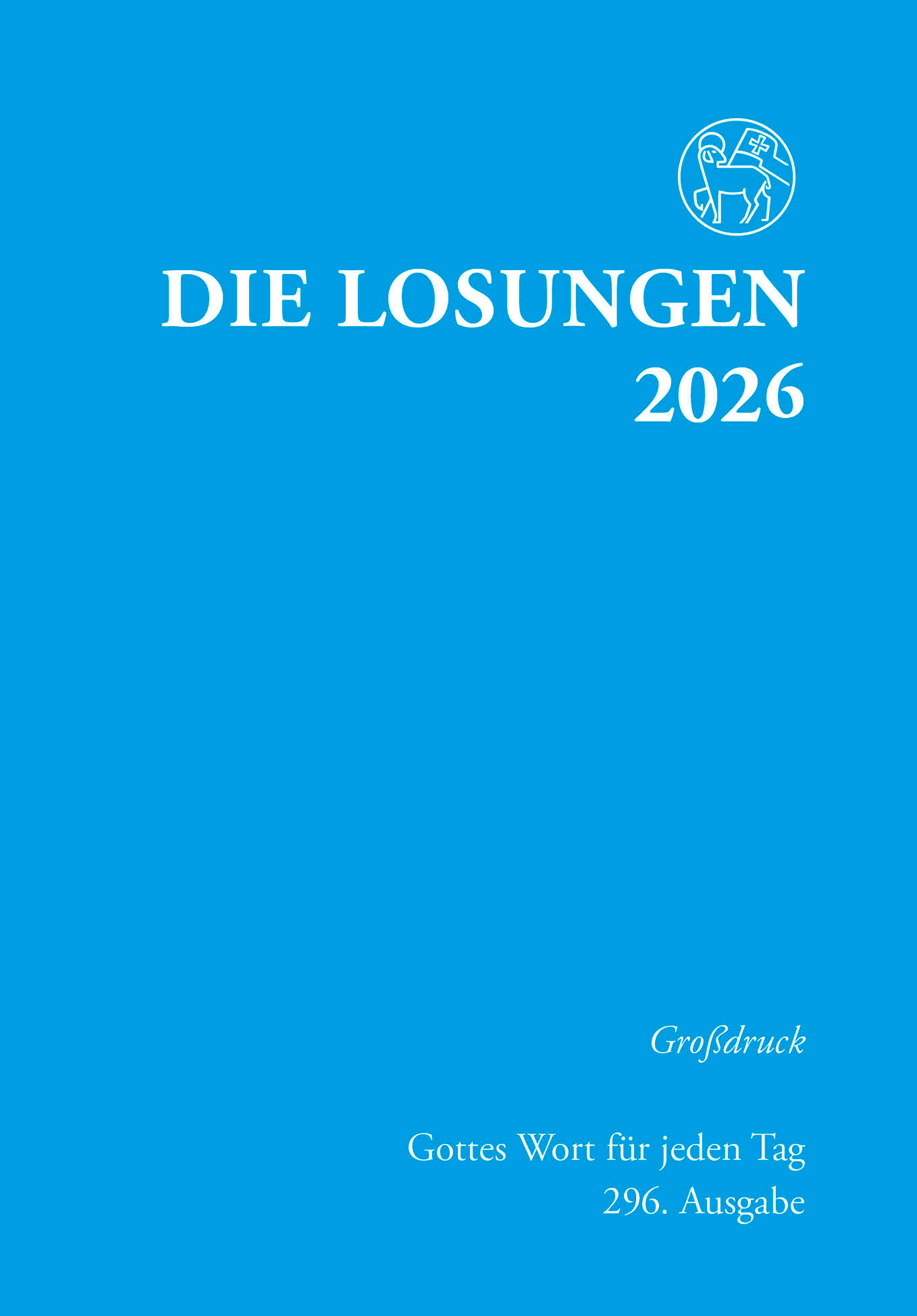 Losungen 2026 Grossdruckausgabe krt.