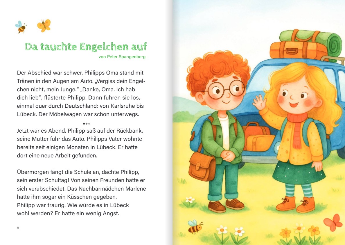 Ich komme in die Schule