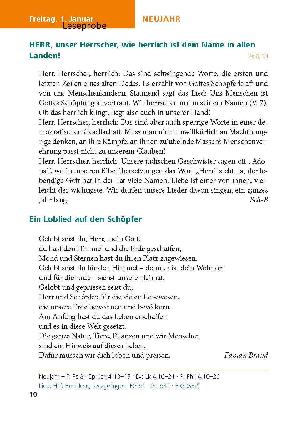 Gottes Wort für jeden Tag 2027