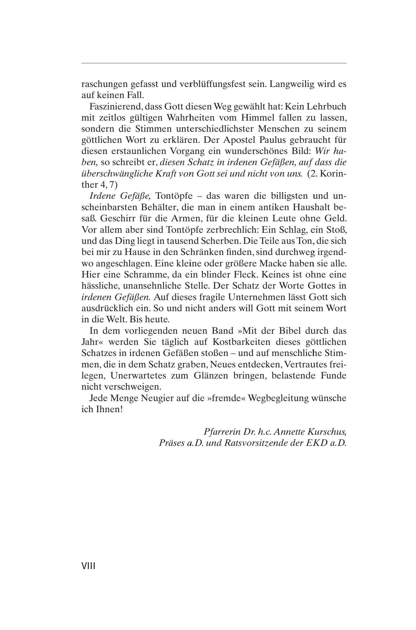 Mit der Bibel durch das Jahr 2027