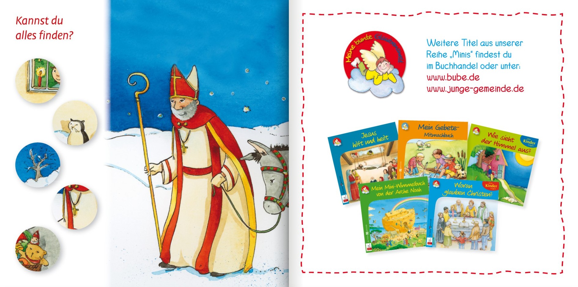 Minibüchlein - Wir feiern Nikolaus