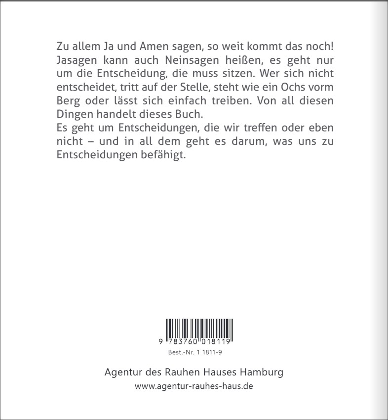 Ich sage JA