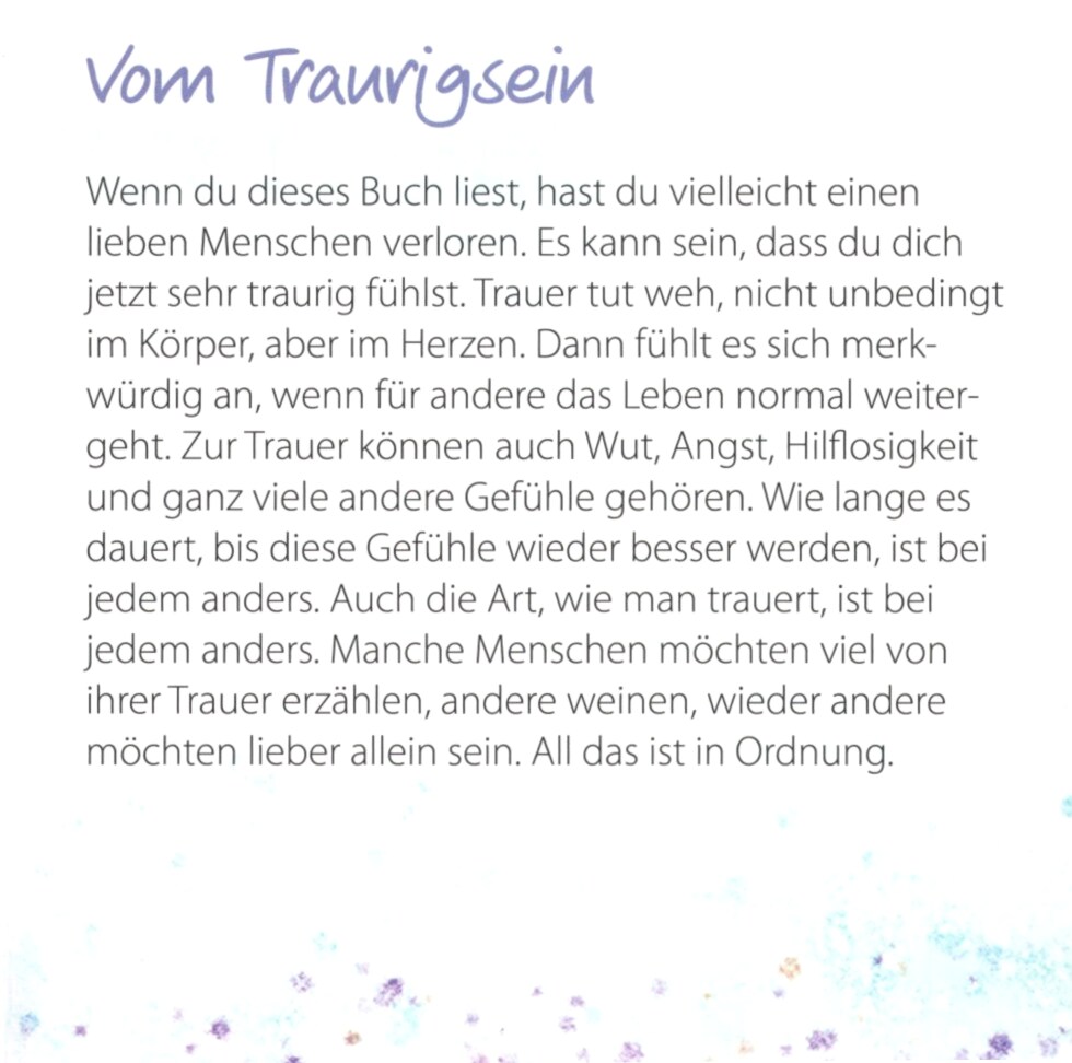 Mein Trauer-Mutmachbuch