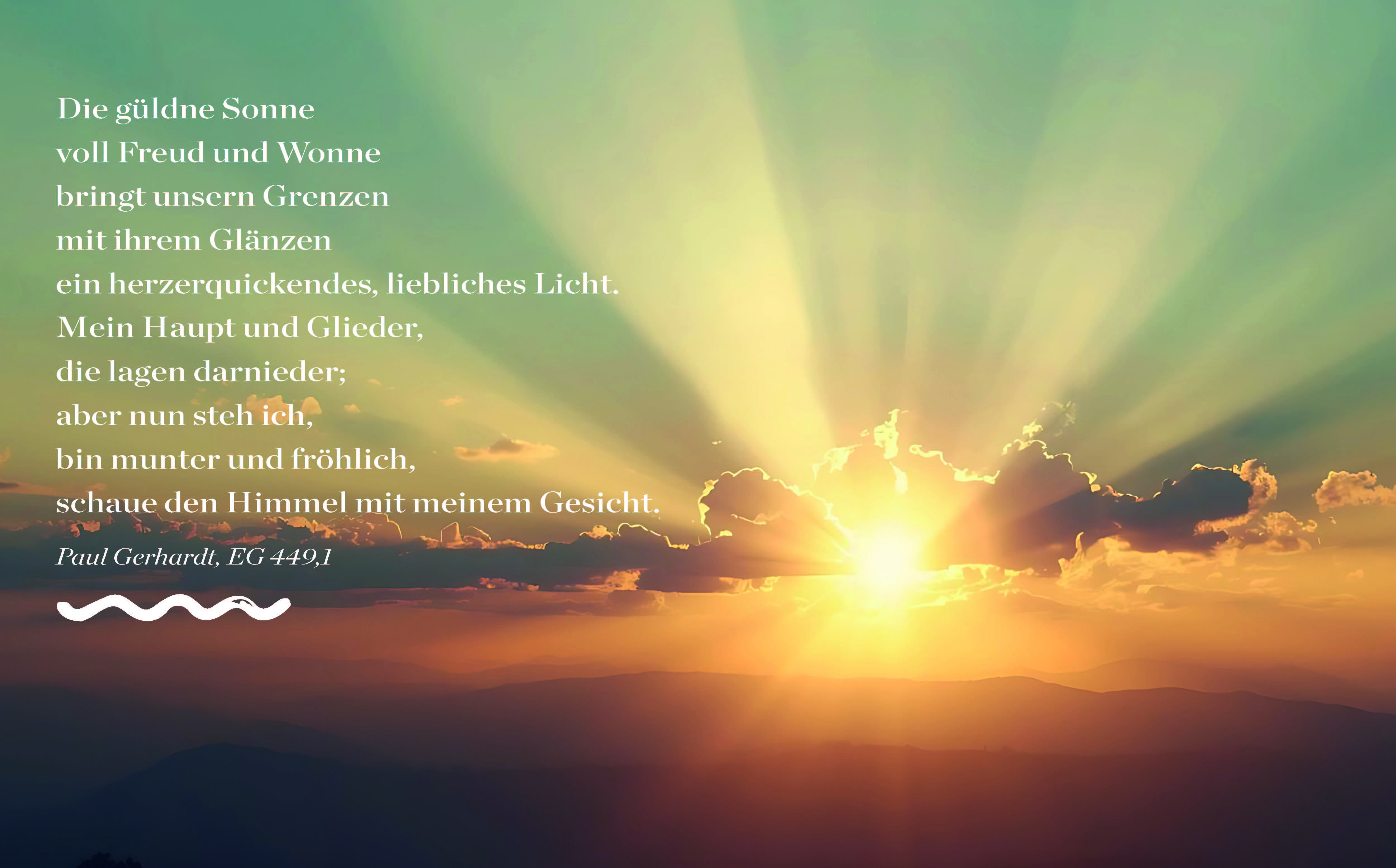 Licht aus sonnenhellen Tagen