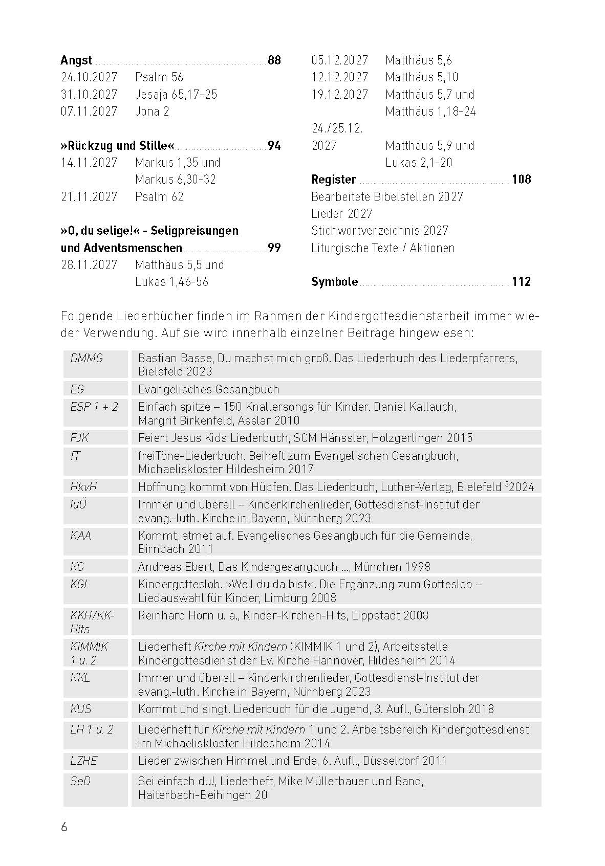 Kindergottesdienst praktisch 2027