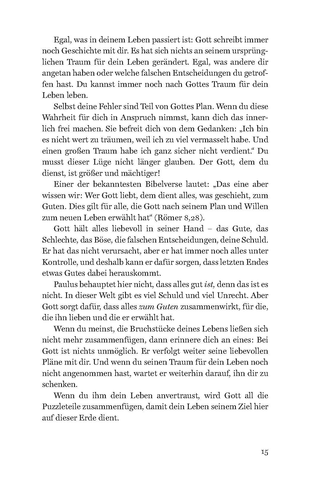 In deinen Händen liegt mein Tag