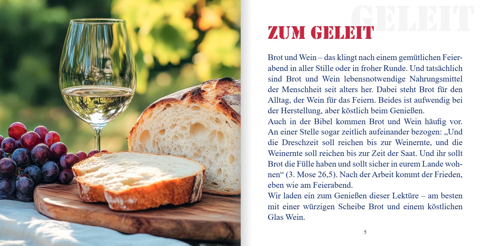 Brot und Wein