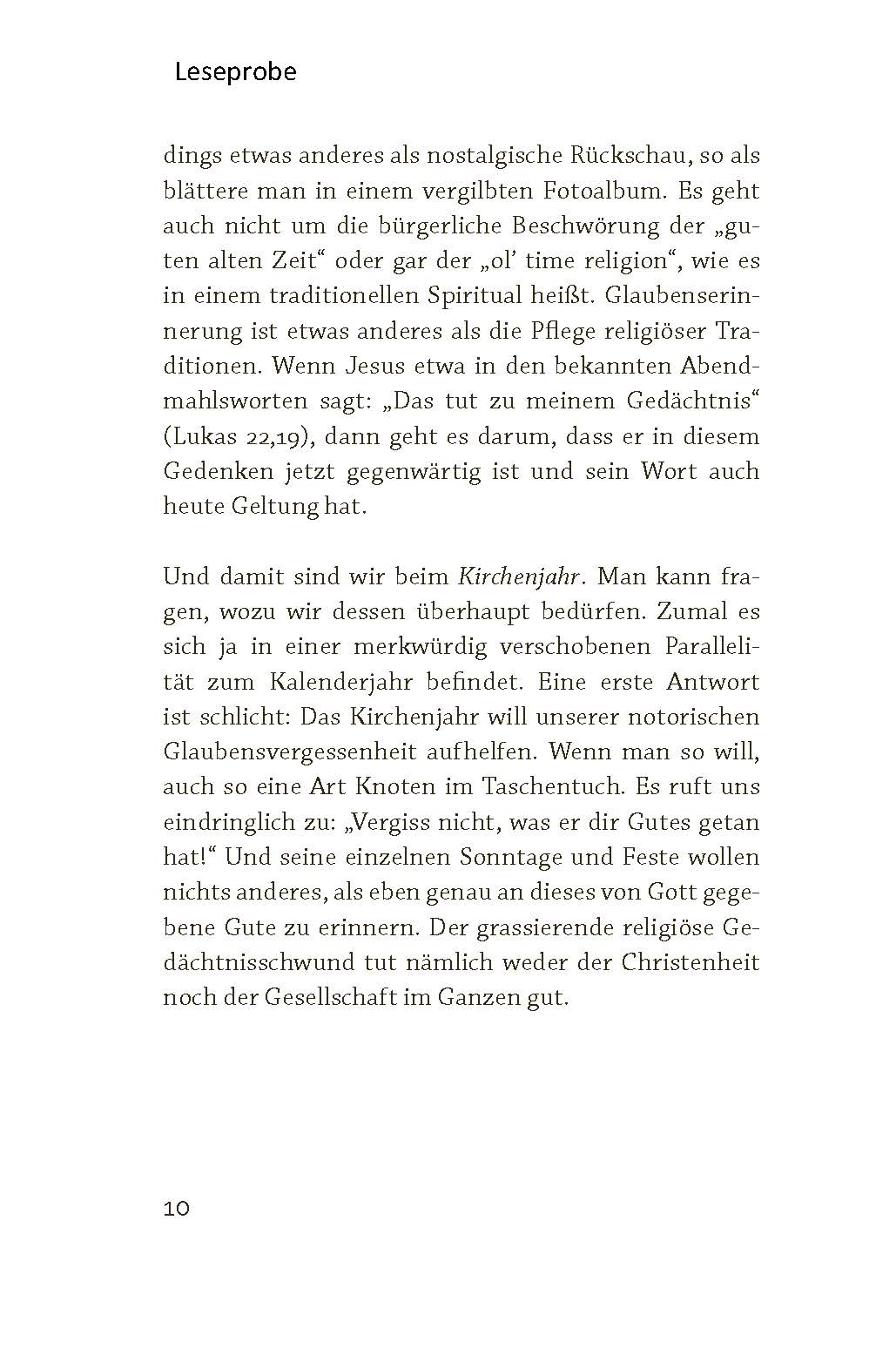 Das Kirchenjahr