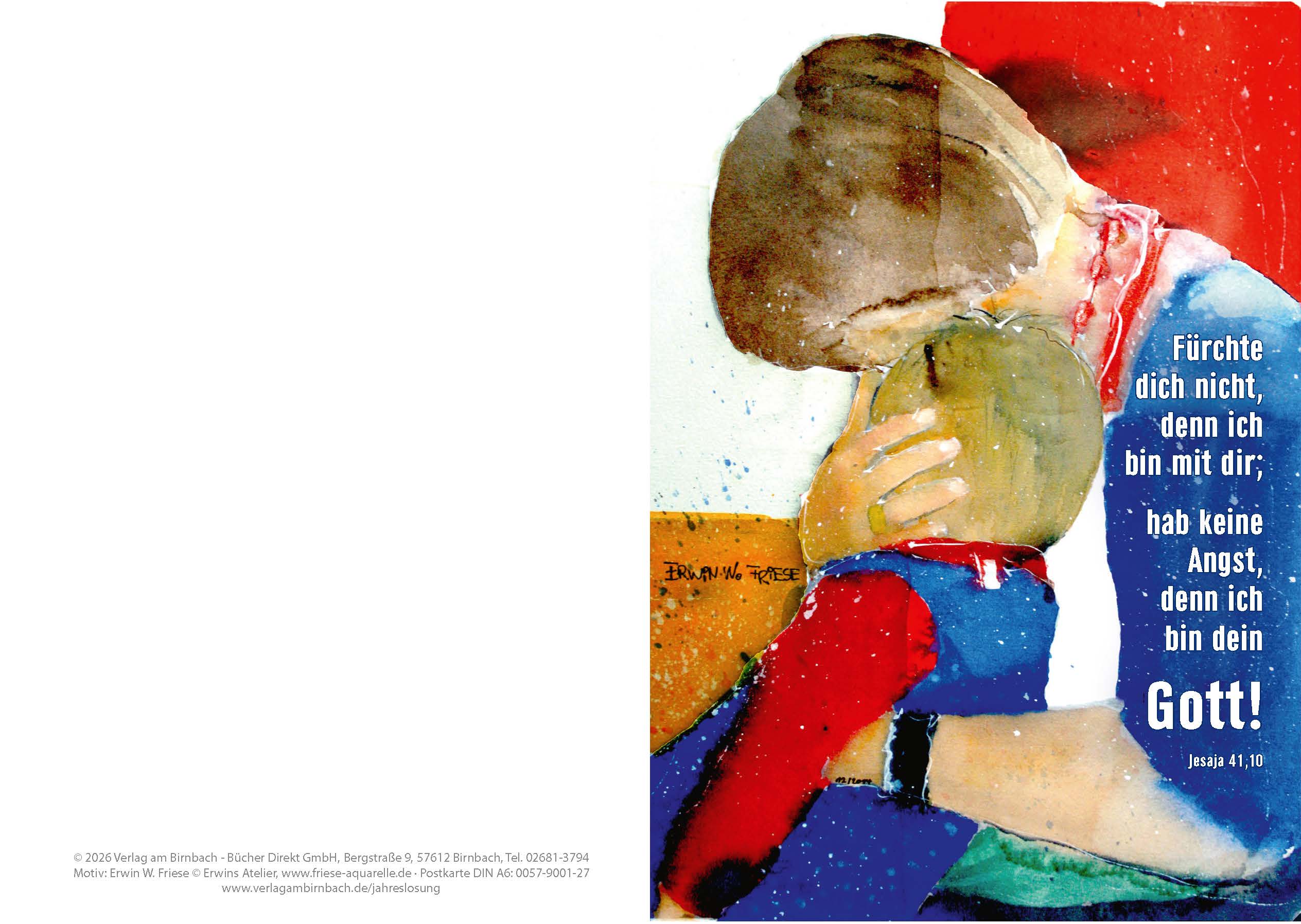 JL 2027 - Friese Klappkarte A6