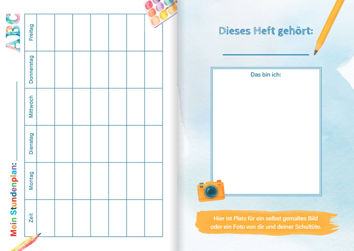 Ich komme in die Schule