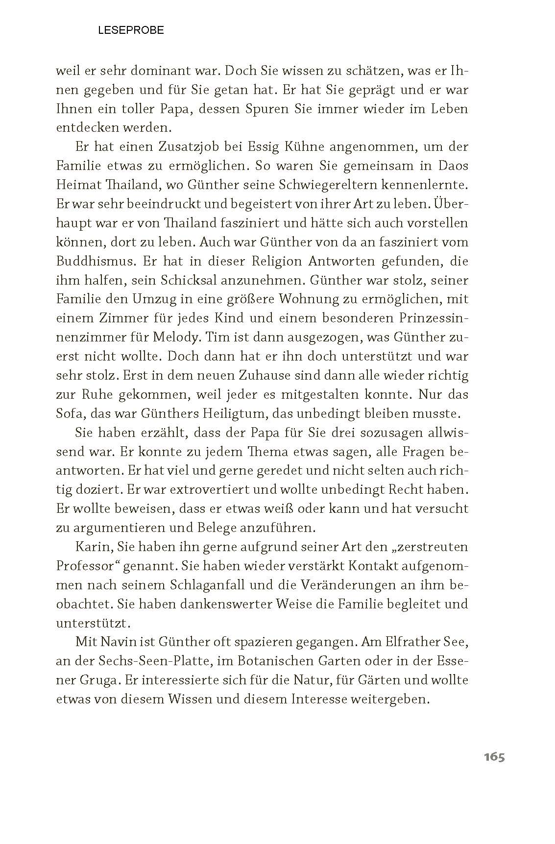 Individuell.Liebevoll.Wertschätzend