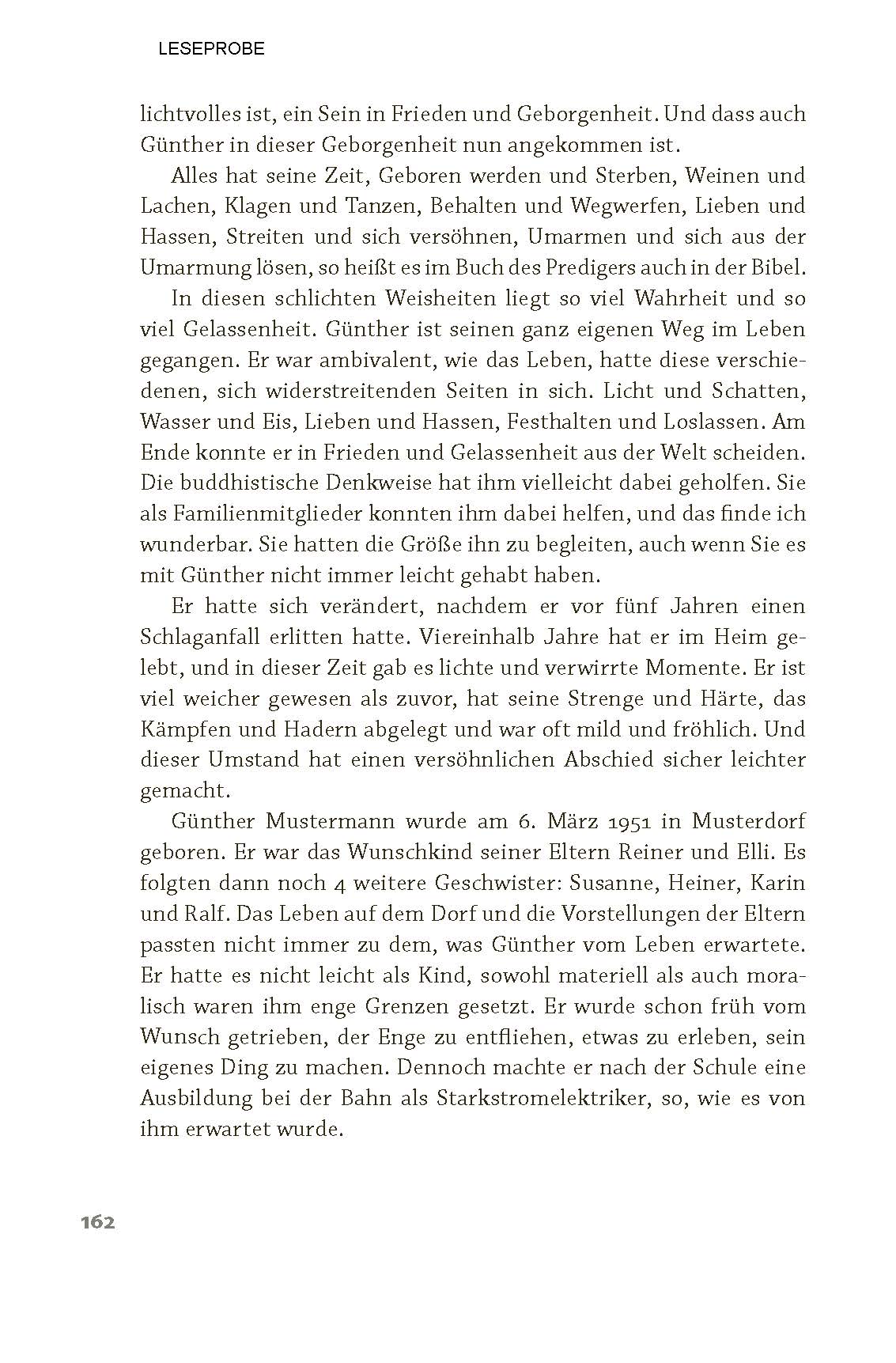 Individuell.Liebevoll.Wertschätzend