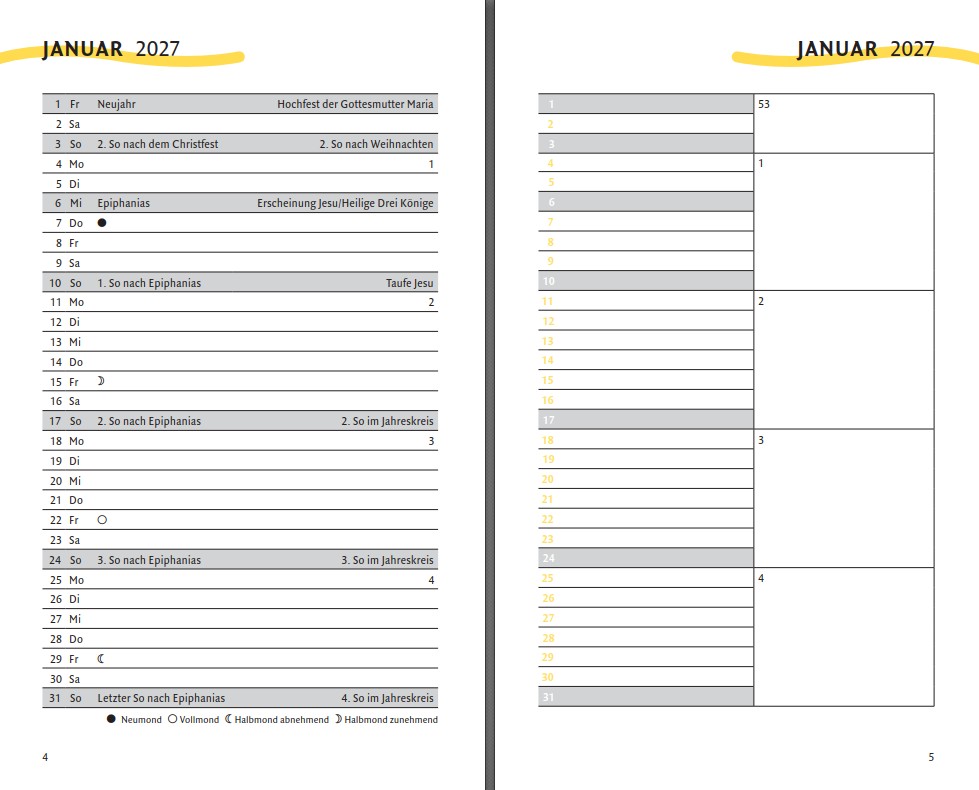Frauenkirchenkalender 2027