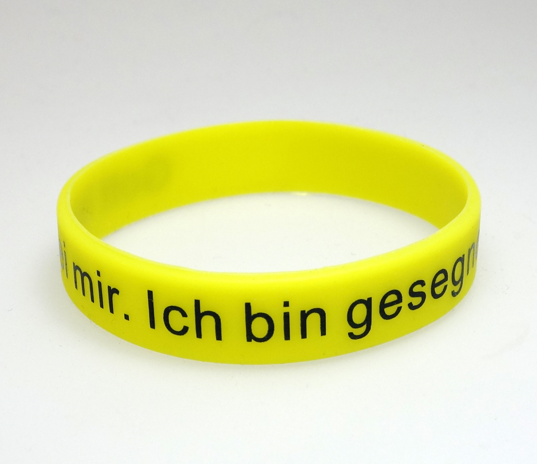 Segensarmband - gelb - geprägt - 319